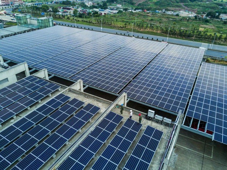 1兆瓦集中式光伏預算造價，集中式光伏發電安裝全過程